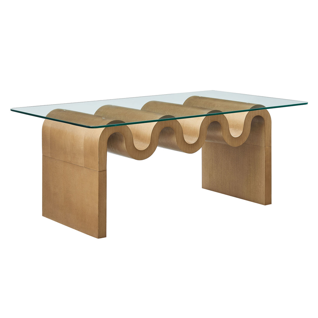 Odessa Glass Top Coffee Table