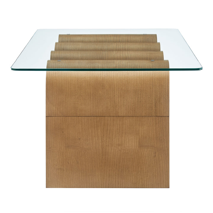 Odessa Glass Top Coffee Table