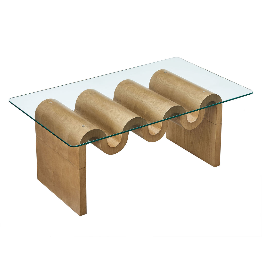 Odessa Glass Top Coffee Table