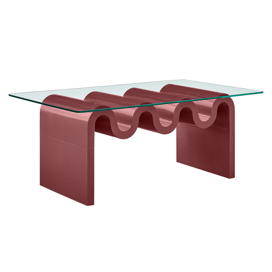 Odessa Glass Top Coffee Table