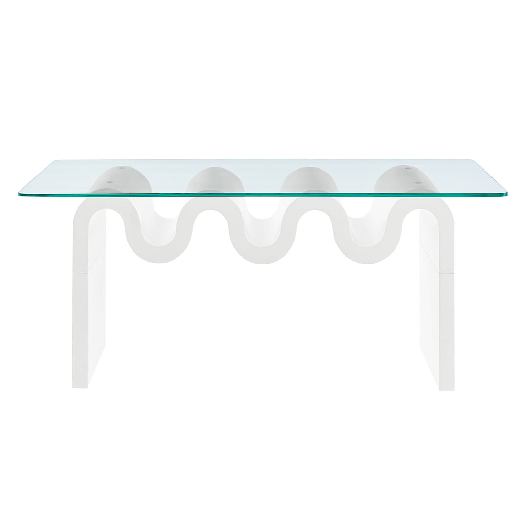 Odessa Glass Top Coffee Table