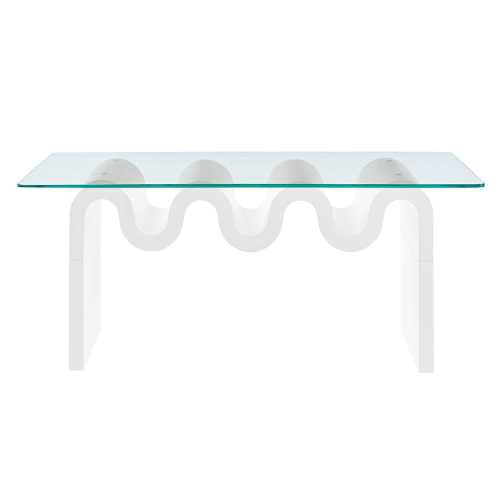 Odessa Glass Top Coffee Table