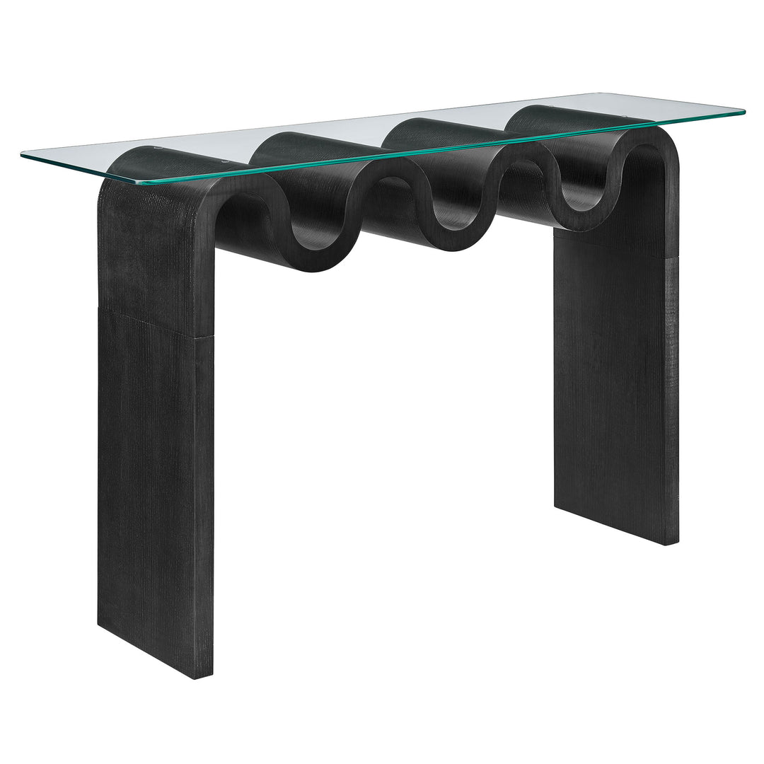 Odyssey Glass Top 50" Console Table