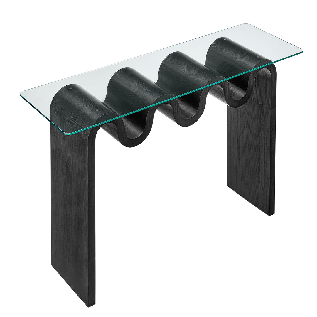 Odyssey Glass Top 50" Console Table