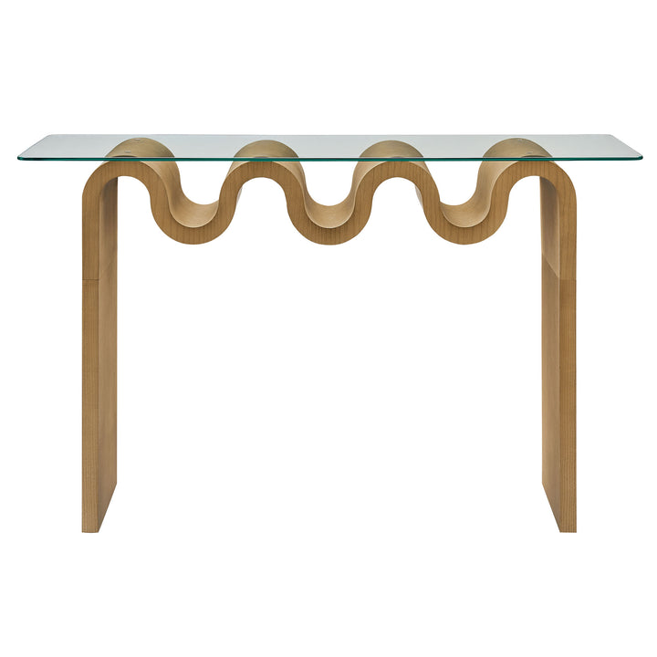 Odyssey Glass Top 50" Console Table