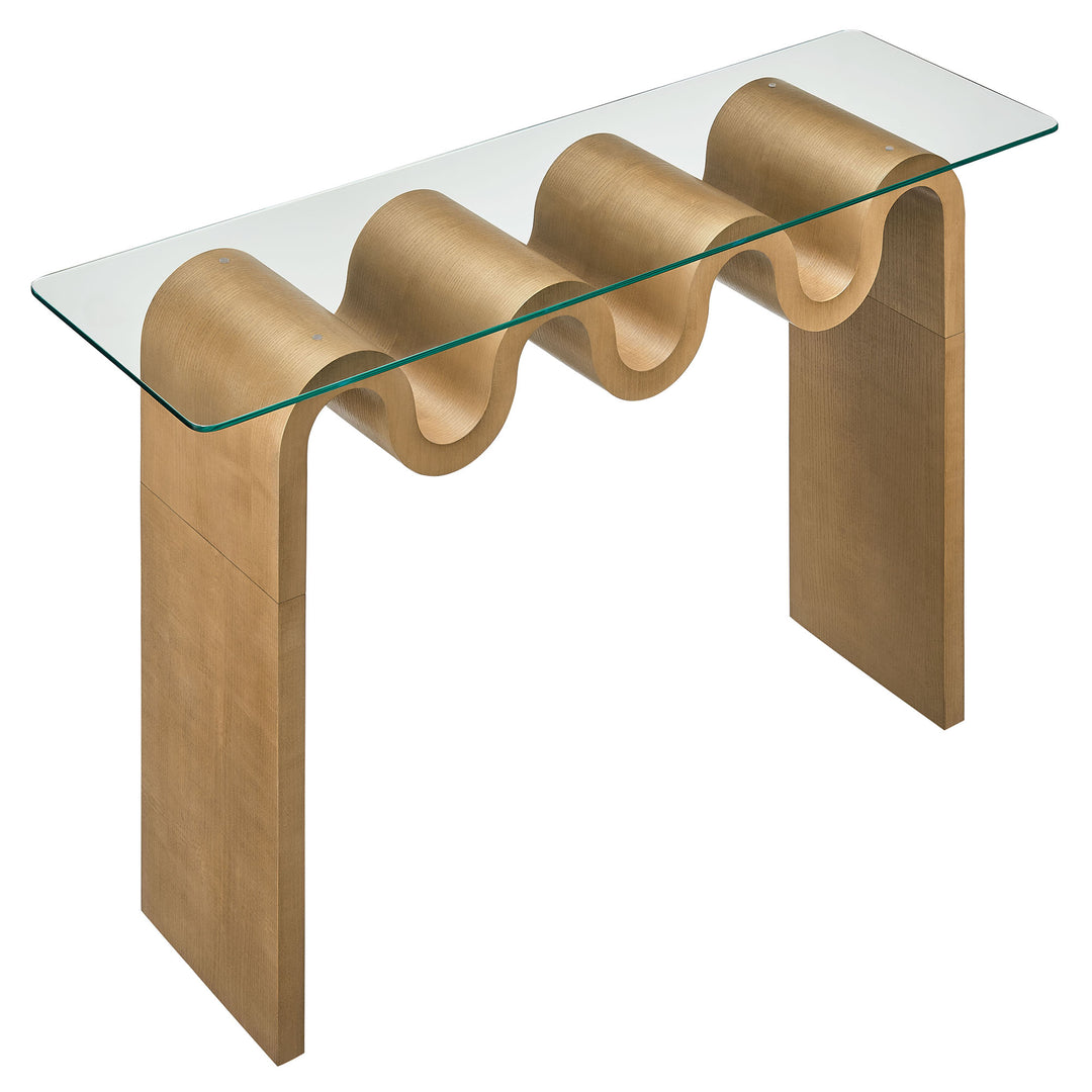 Odyssey Glass Top 50" Console Table