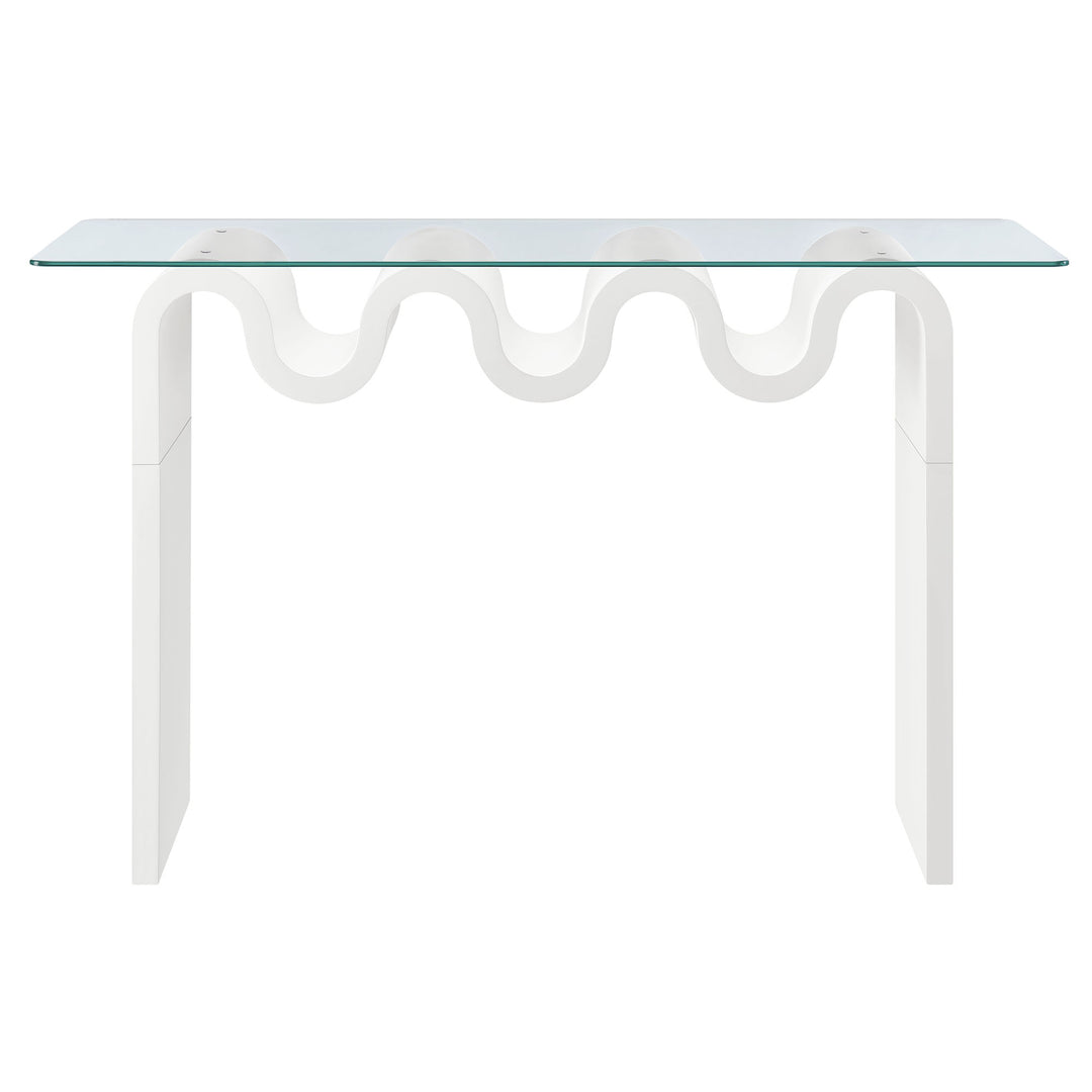 Odyssey Glass Top 50" Console Table