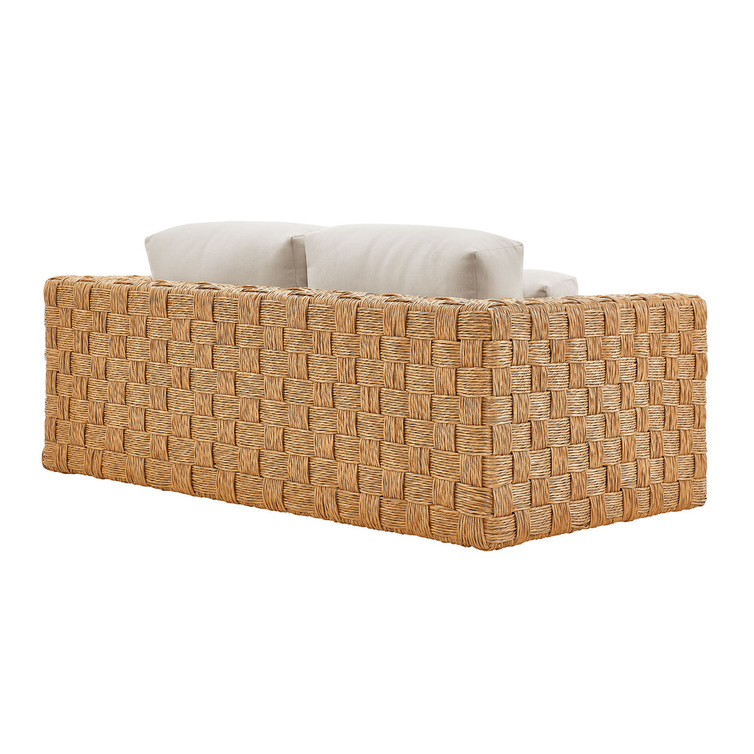 Tuscany Outdoor Patio Wicker Outdoor Patio Rattan Loveseat