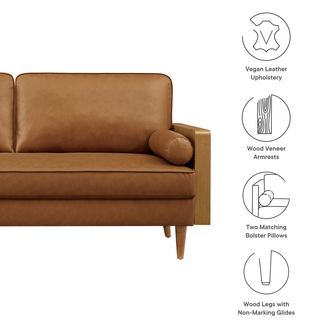 Kai Vegan Leather Couch