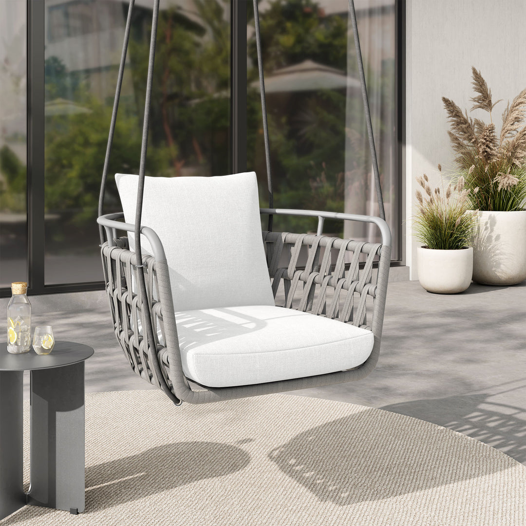 Kai Outdoor Patio Aluminum Swing Seat