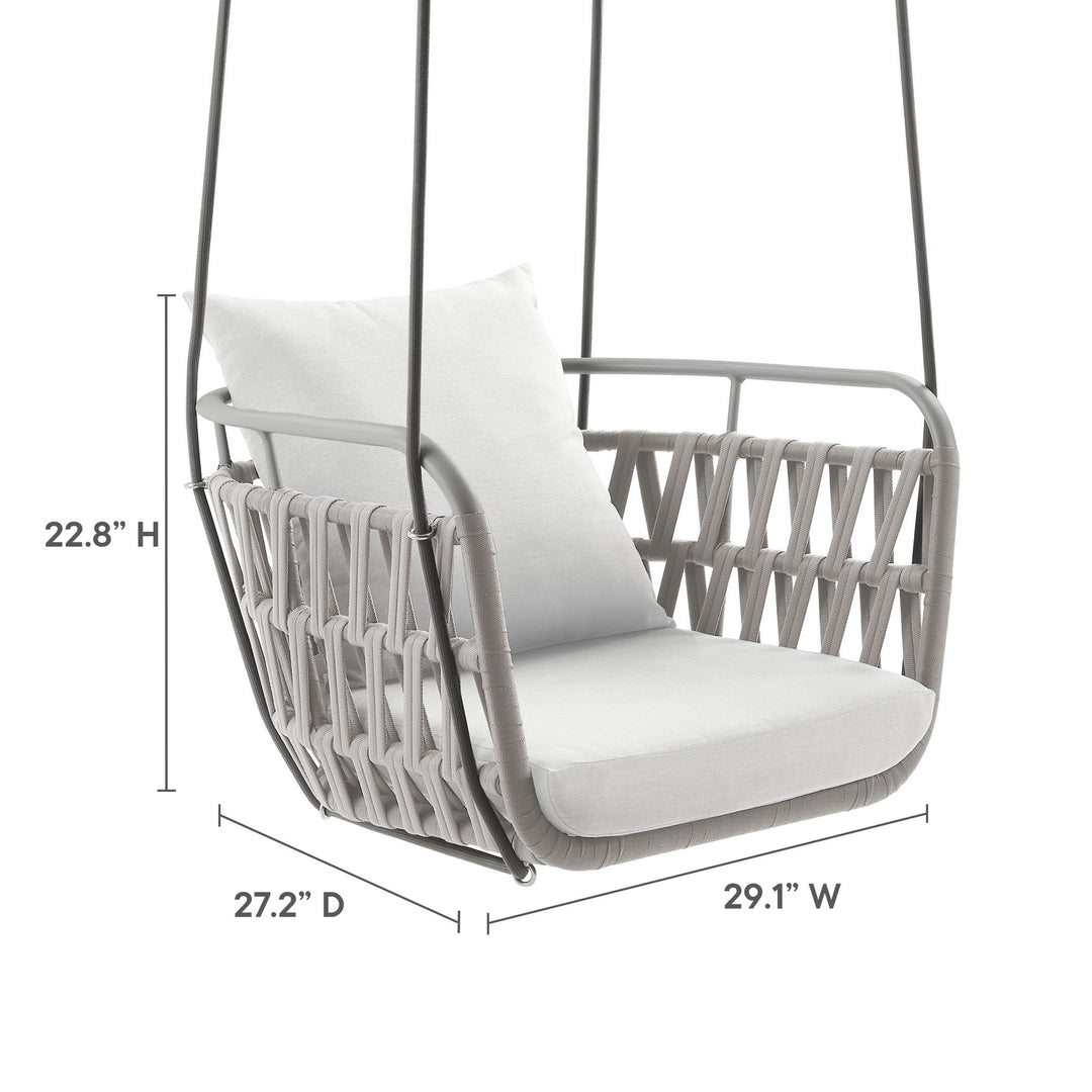 Kai Outdoor Patio Aluminum Swing Seat