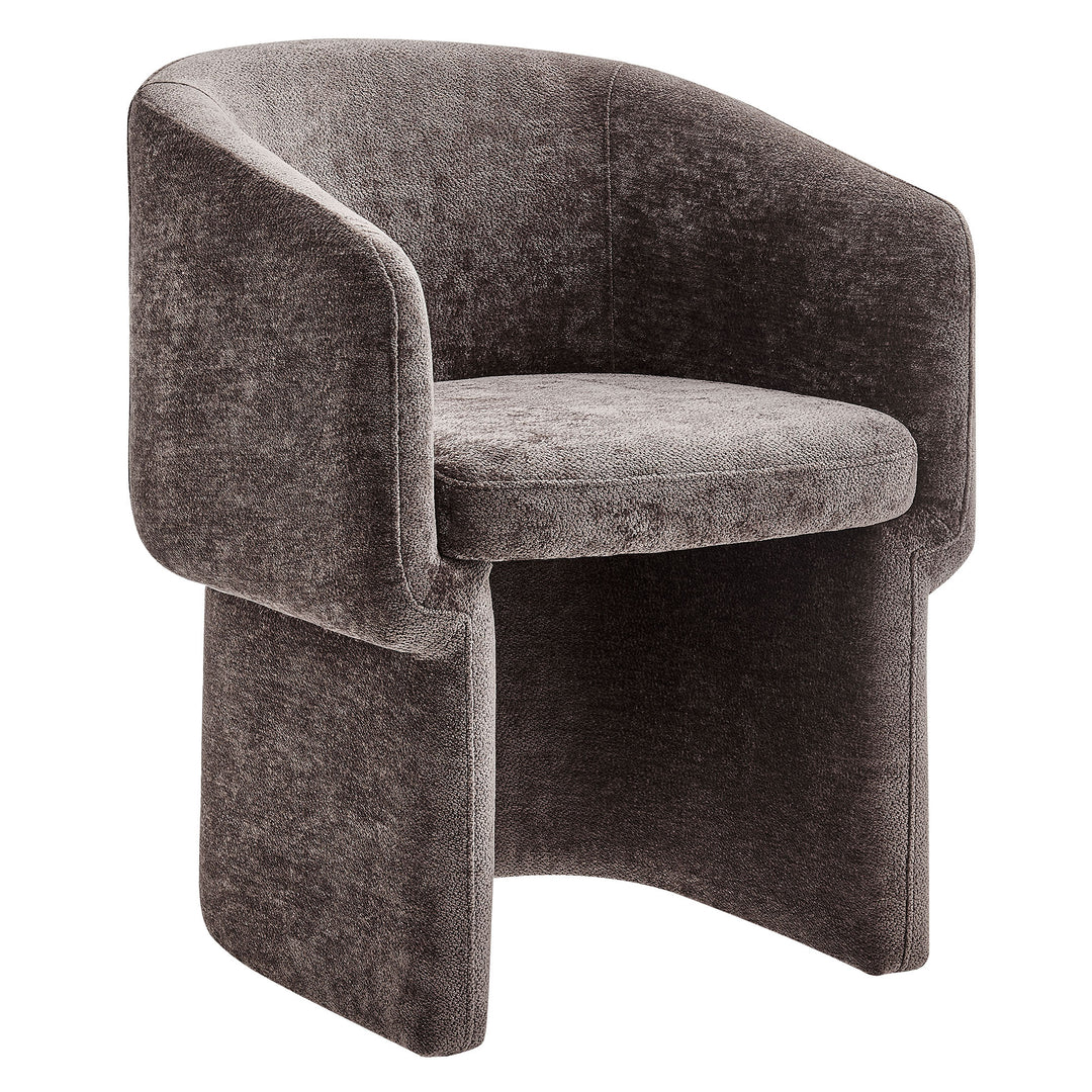 Vera Chenille Dining Armchair