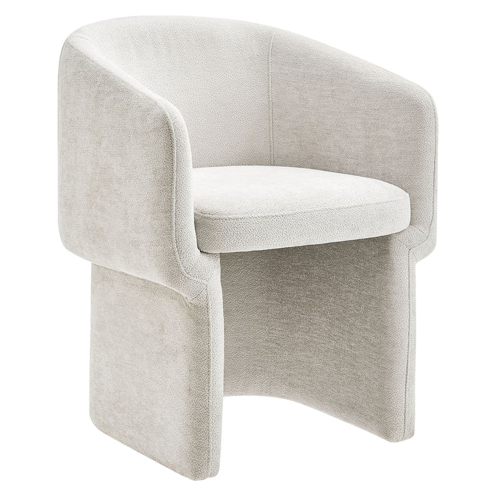 Vera Chenille Dining Armchair