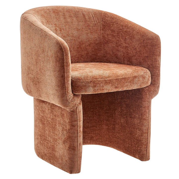 Vera Chenille Dining Armchair