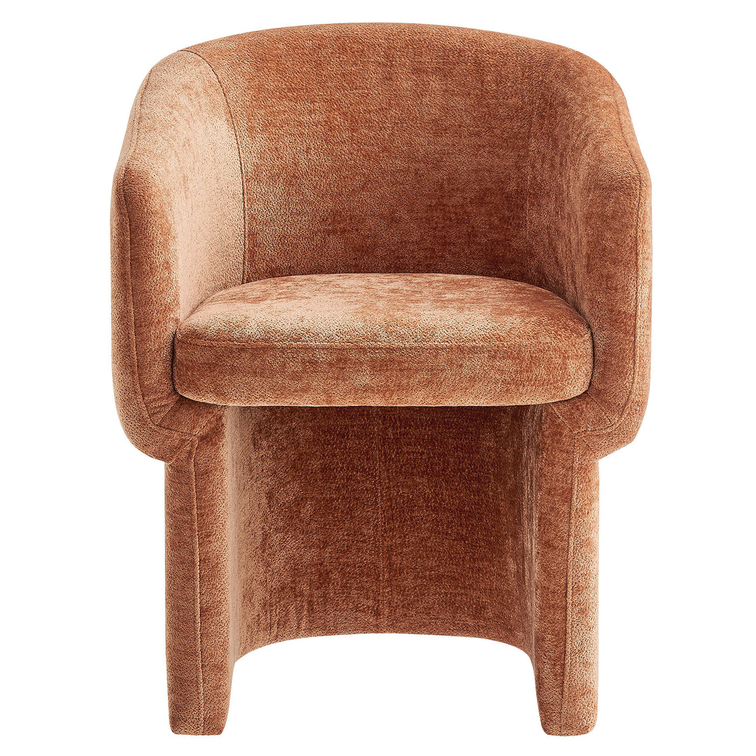 Vera Chenille Dining Armchair