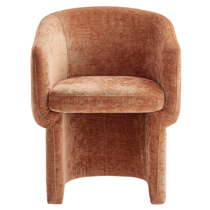 Vera Chenille Dining Armchair