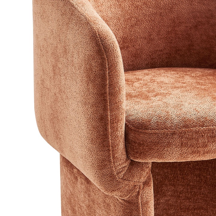 Vera Chenille Dining Armchair