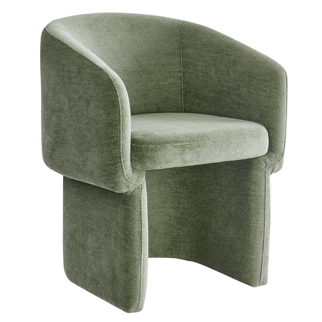 Vera Chenille Dining Armchair