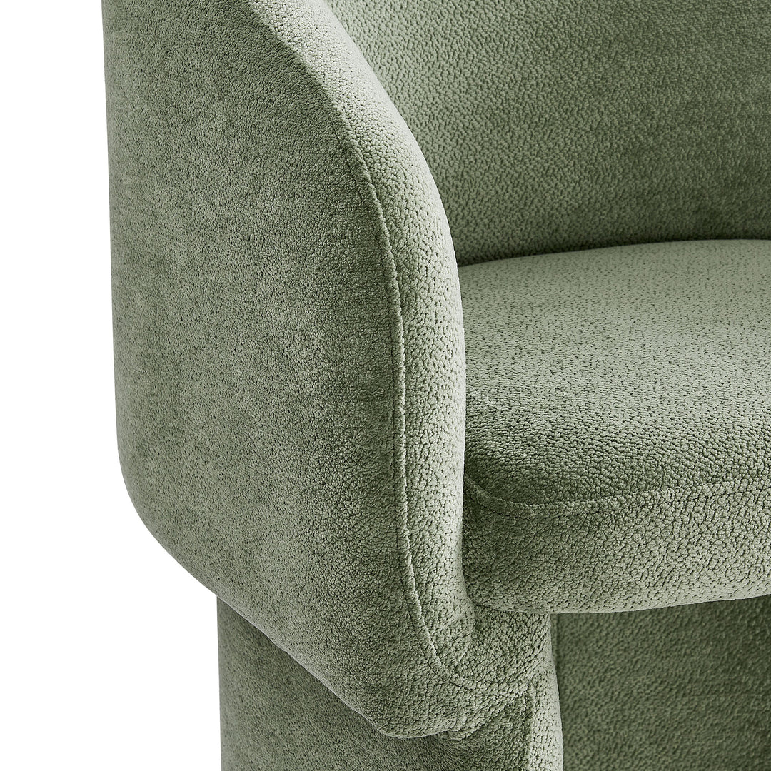 Vera Chenille Dining Armchair