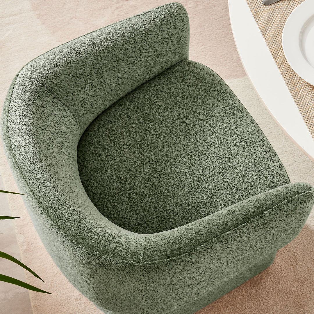 Vera Chenille Dining Armchair