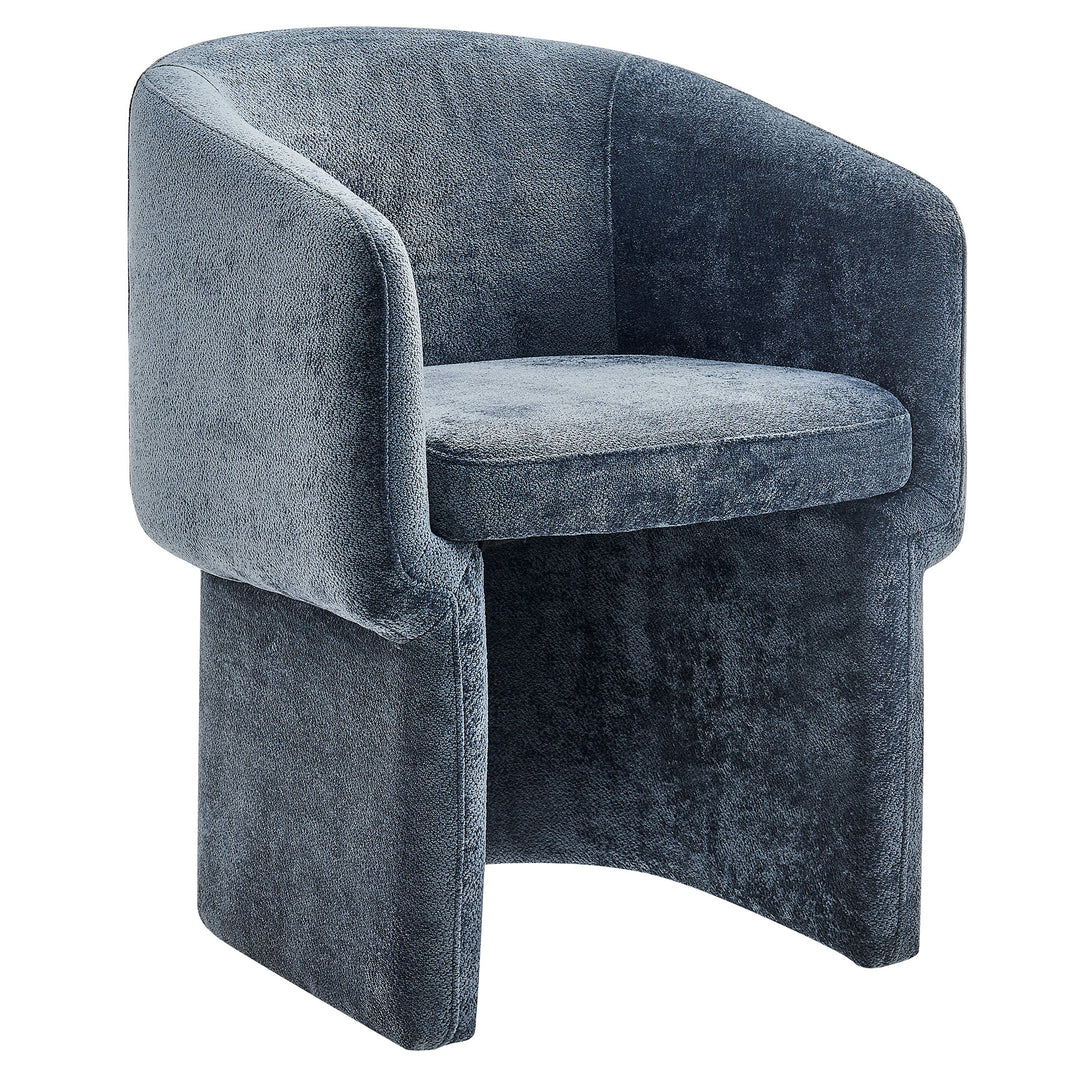 Vera Chenille Dining Armchair