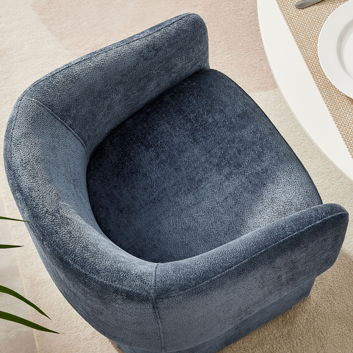 Vera Chenille Dining Armchair