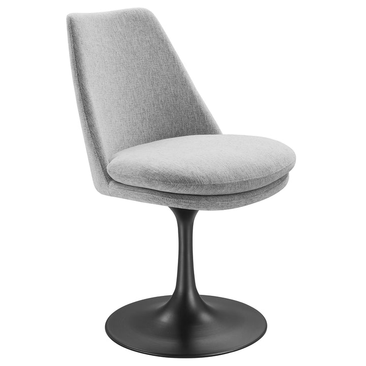 Lenora Upholstered Swivel Dining Chair