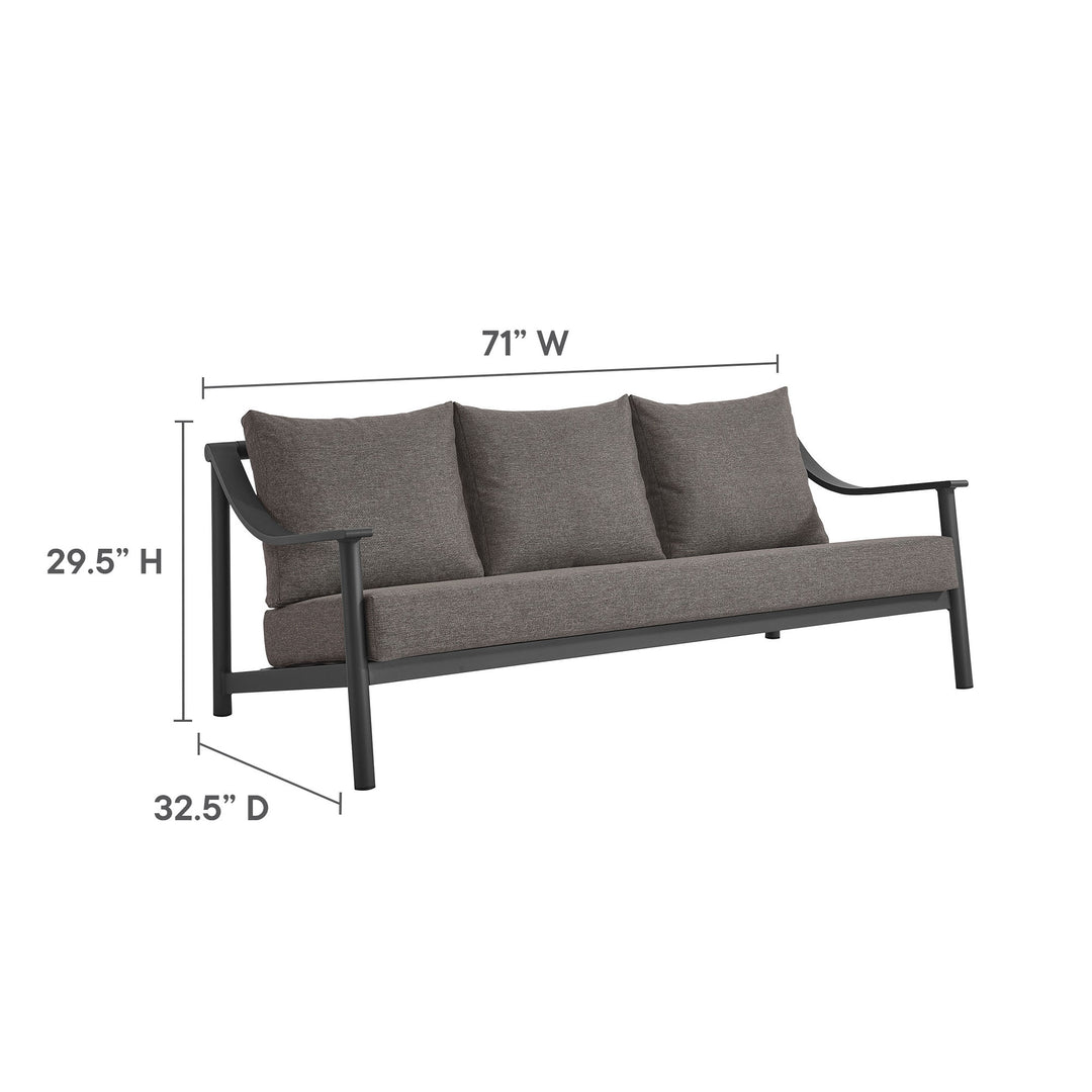 Terrace 4-Piece Outdoor Patio Aluminum Arrangement