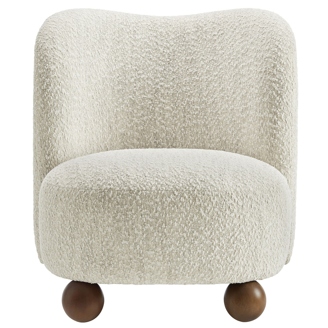 Marlowe Mohair Fabric Armchair