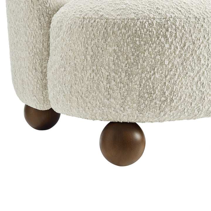 Marlowe Mohair Fabric Armchair