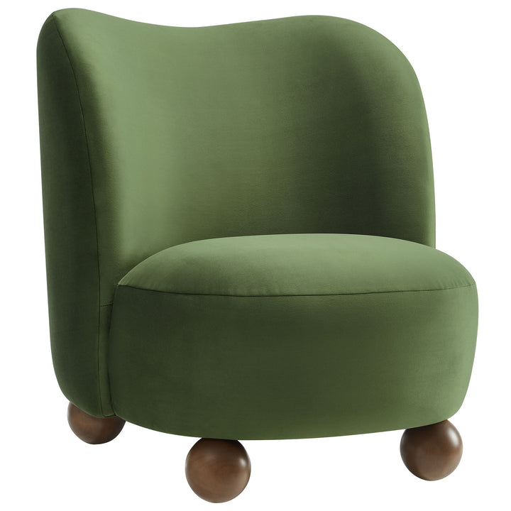 Marquis Plush Velvet Accent Chair