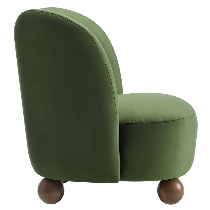 Marquis Plush Velvet Accent Chair