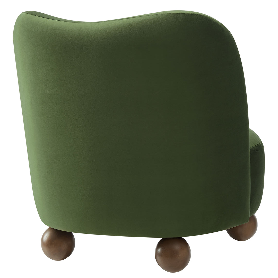 Marquis Plush Velvet Accent Chair