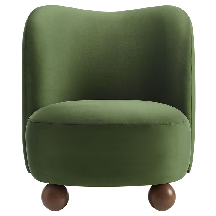 Marquis Plush Velvet Accent Chair