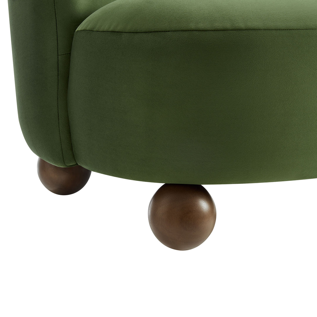 Marquis Plush Velvet Accent Chair