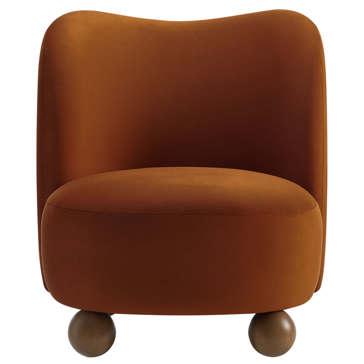 Marquis Plush Velvet Accent Chair