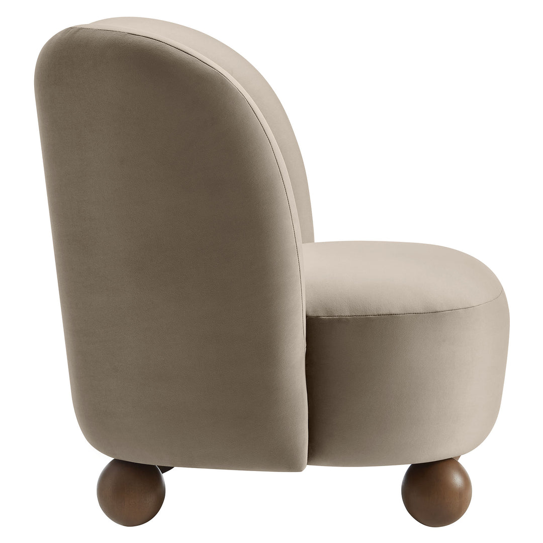 Marquis Plush Velvet Accent Chair