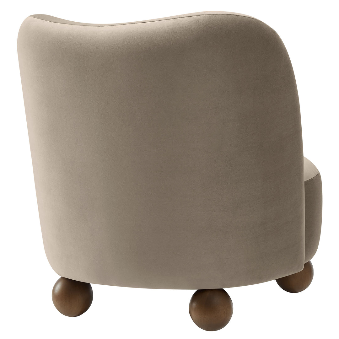 Marquis Plush Velvet Accent Chair