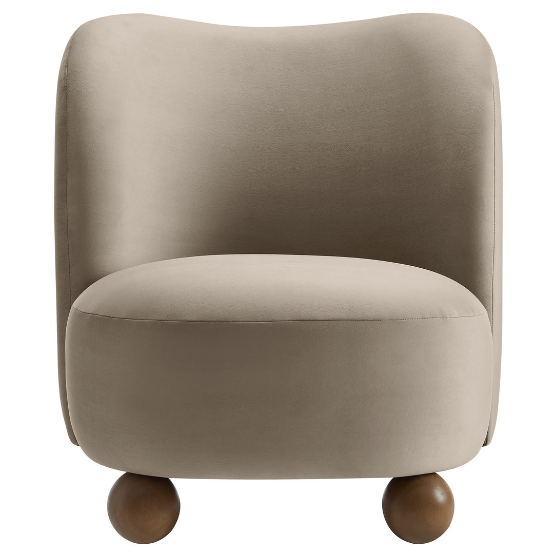 Marquis Plush Velvet Accent Chair