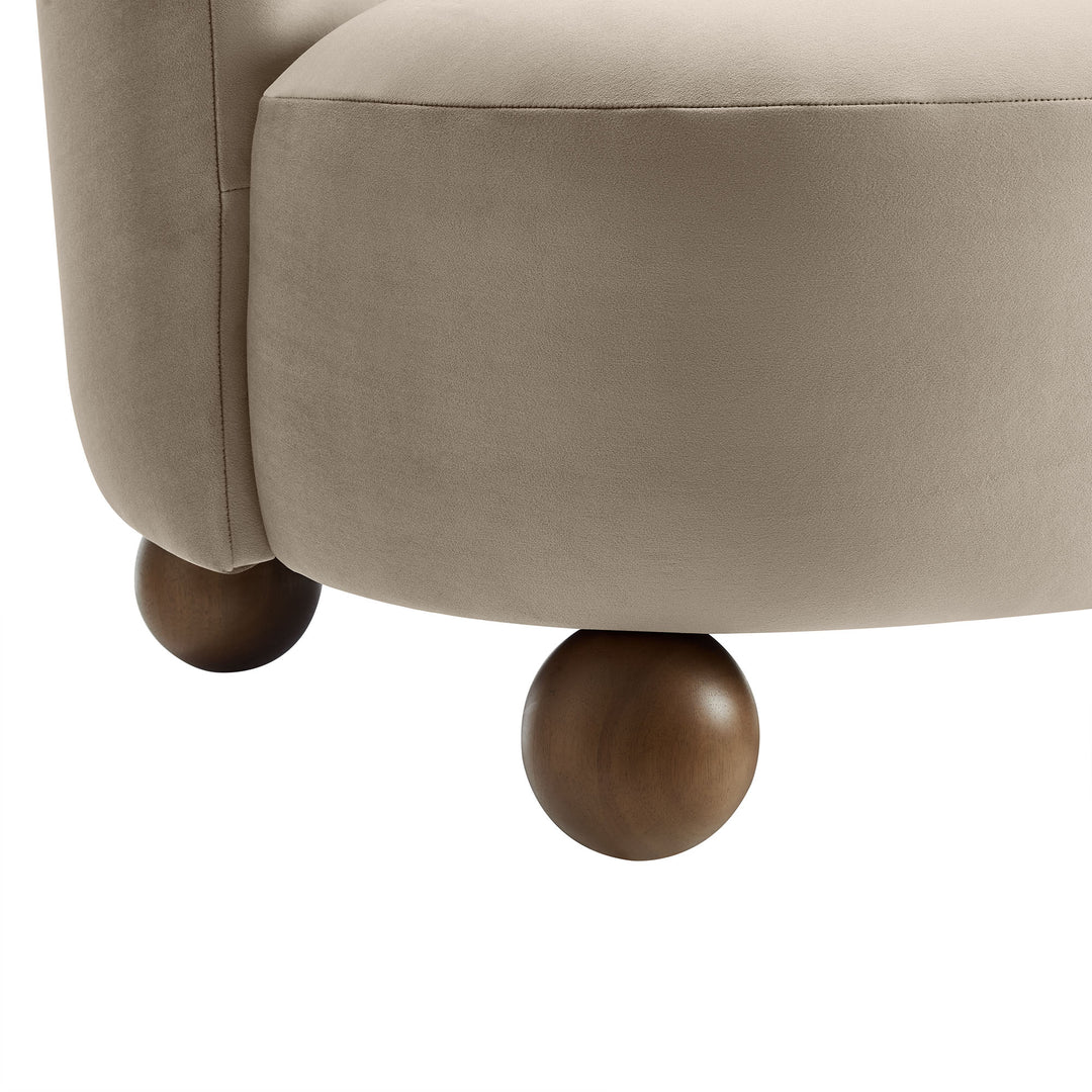 Marquis Plush Velvet Accent Chair