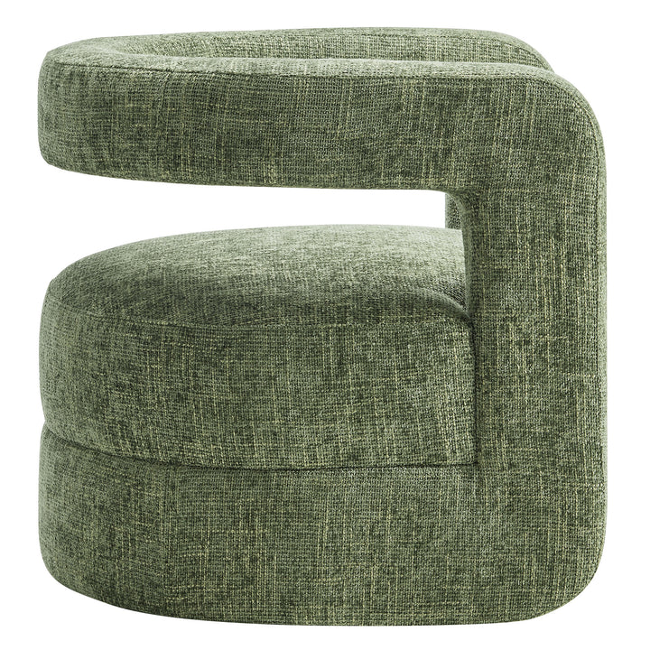 Jasmine Upholstered Chenille Accent Chair