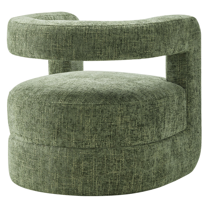 Jasmine Upholstered Chenille Accent Chair