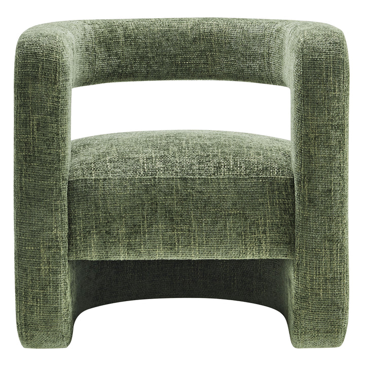 Jasmine Upholstered Chenille Accent Chair