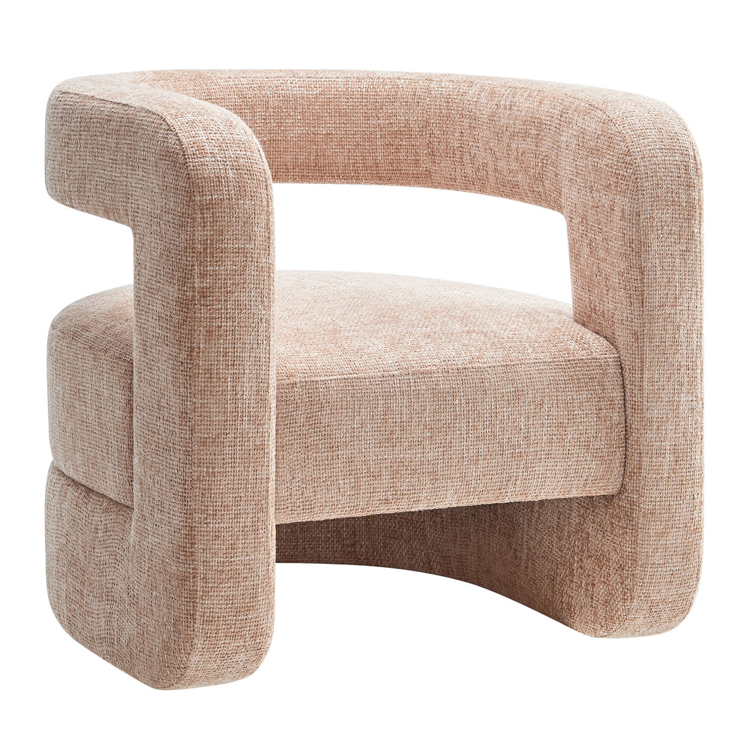 Jasmine Upholstered Chenille Accent Chair