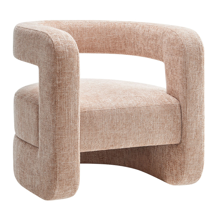 Jasmine Upholstered Chenille Accent Chair