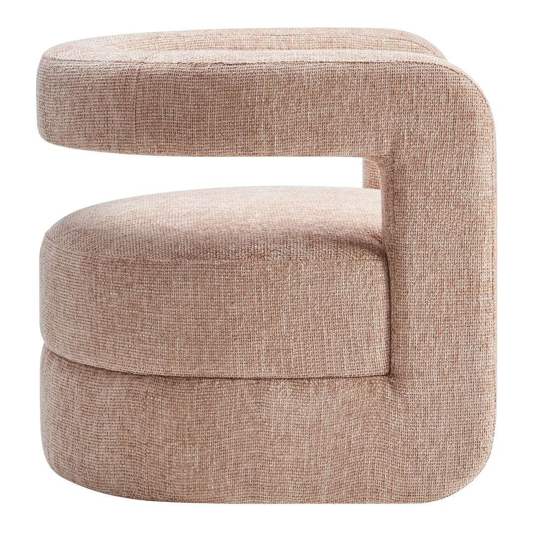 Jasmine Upholstered Chenille Accent Chair