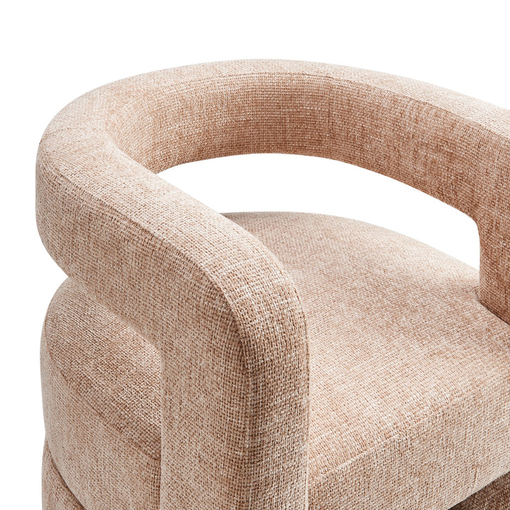 Jasmine Upholstered Chenille Accent Chair