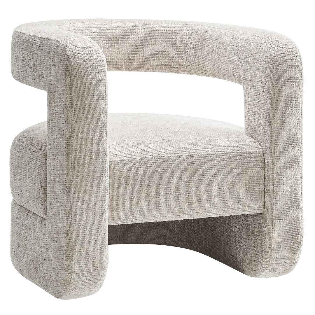 Jasmine Upholstered Chenille Accent Chair