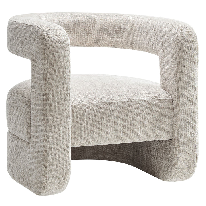 Jasmine Upholstered Chenille Accent Chair