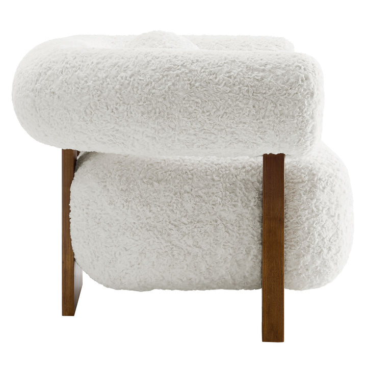 Jasmine Plush Pelted Chair